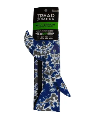 All-Terrain Tieback - Team Navy and Silver Tie Dye  Set of 3