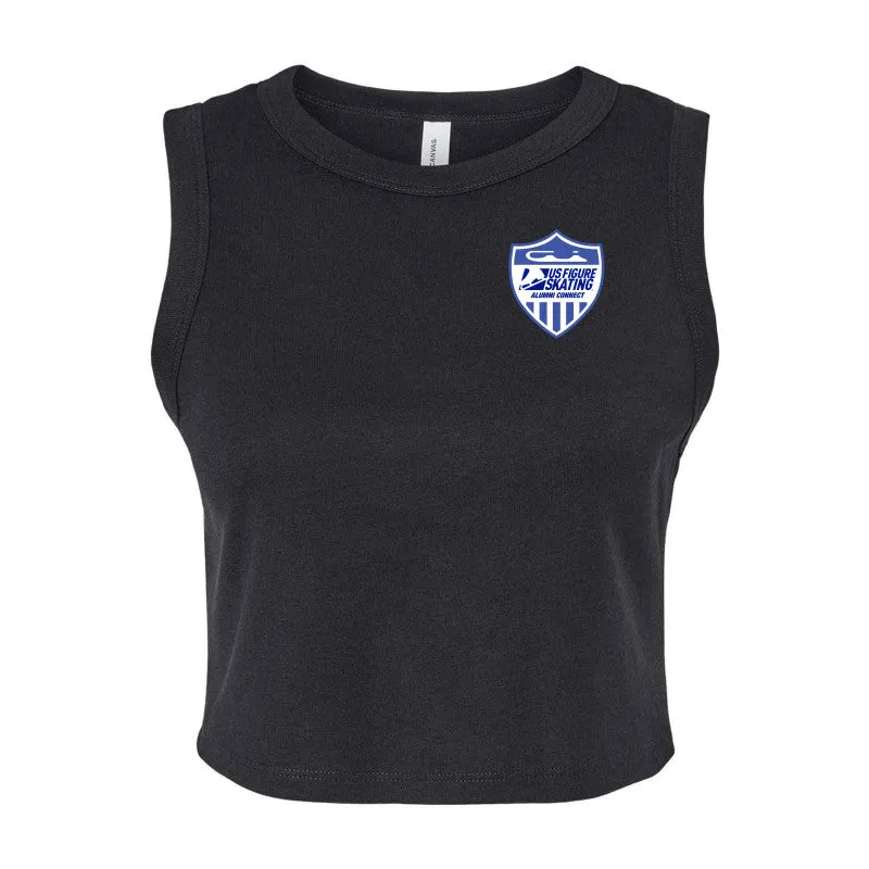 Alumni Connect, Premium Micro Rib Muscle Crop Tank