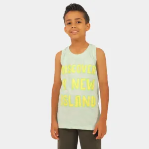 Boys Sando DISCOVER - Sea Green