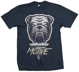 Bulldog - Navy T-Shirt