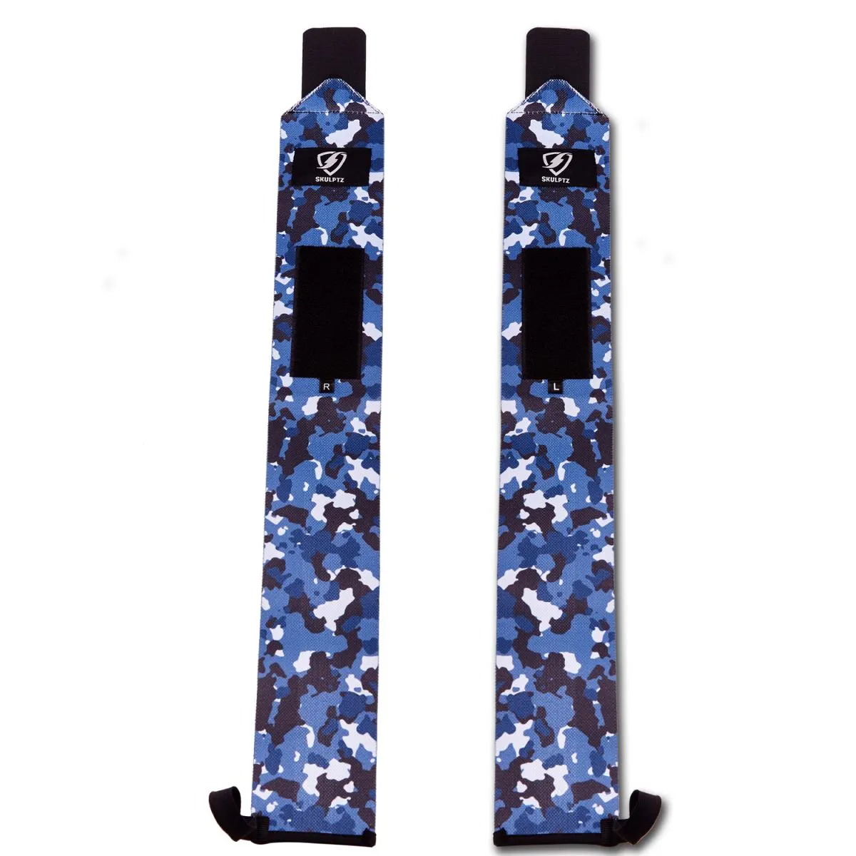 Camo Series Wrist Wraps 25 Inches Blue