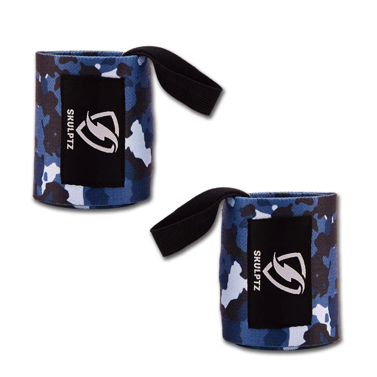 Camo Series Wrist Wraps 25 Inches Blue