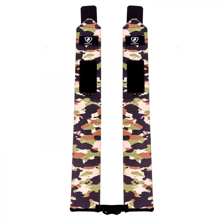 Camo Series Wrist Wraps 25 Inches