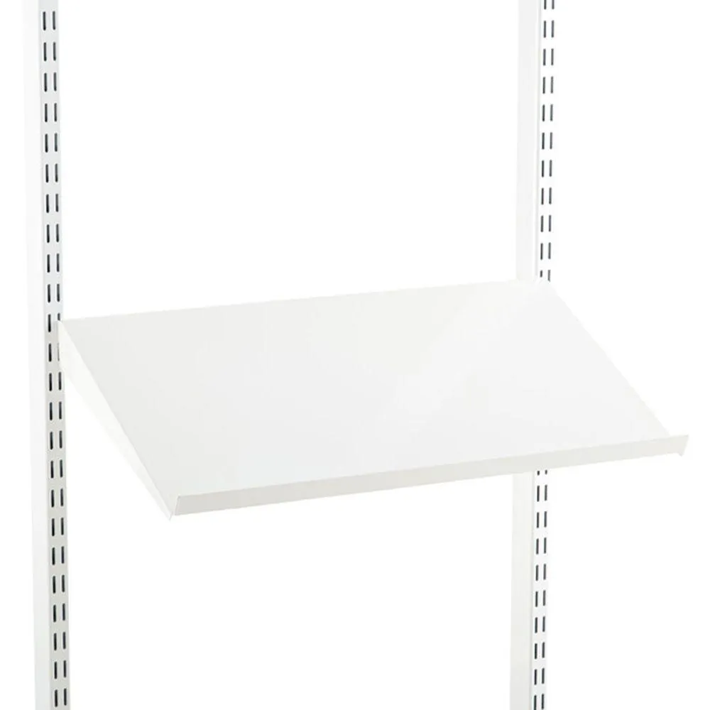 Elfa Angled Metal Shelf W: 60 White