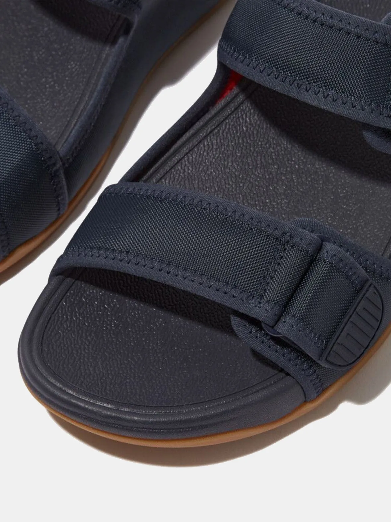 Fitflop Men's Gogh Moc Adjustable Water-Resistant Slides