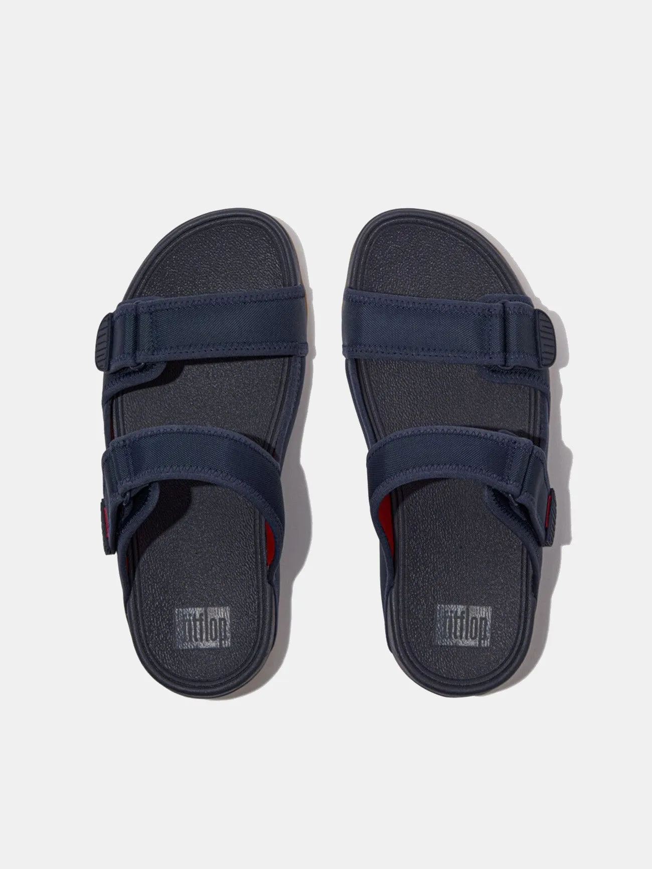 Fitflop Men's Gogh Moc Adjustable Water-Resistant Slides