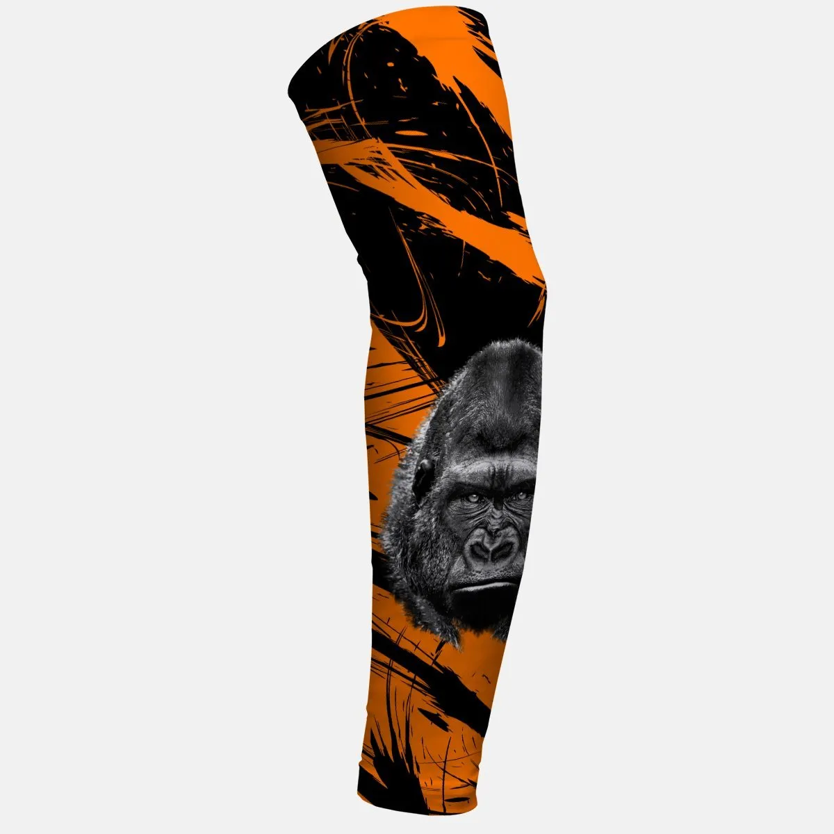 Gorilla Fury Black Orange Arm Sleeve