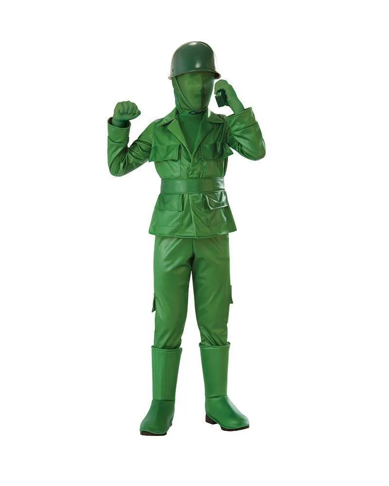 Green Army Man Costume for Kids