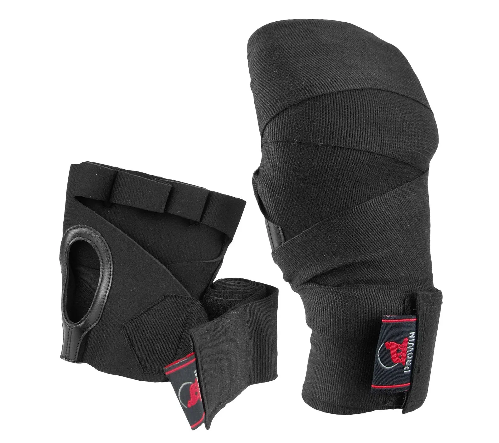 Hand Wrap, Glove Style, Black