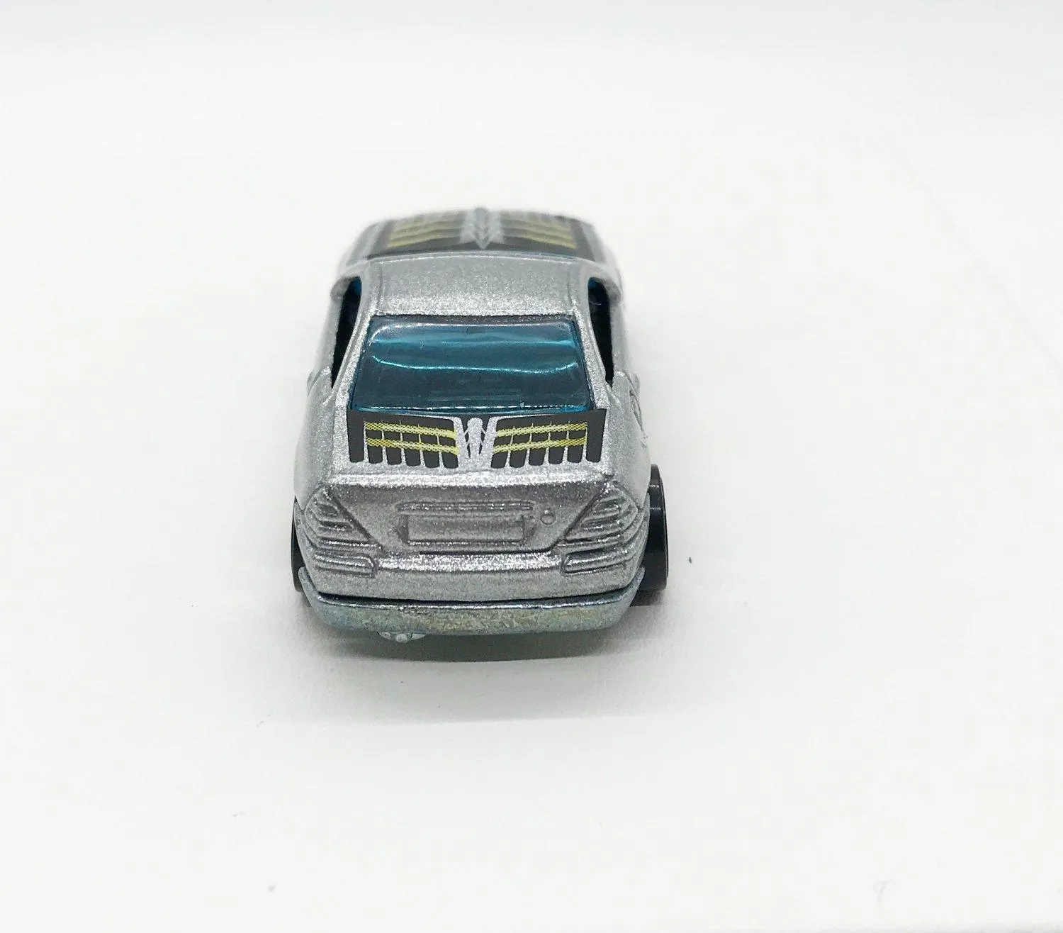 Hot Wheels Silver and Black Mercedes SLK (2001)