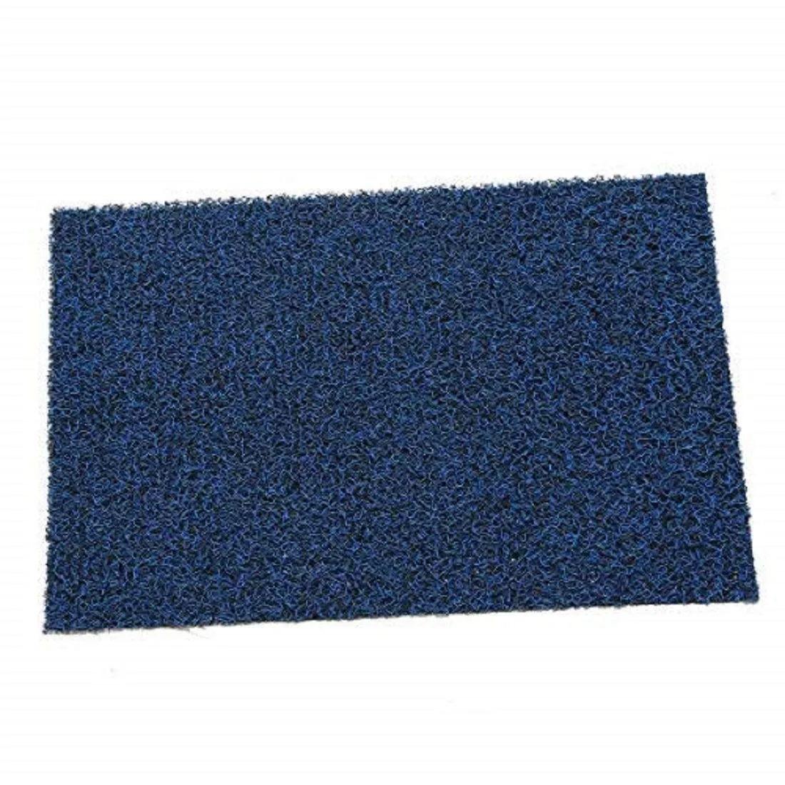 Kuber Industries PVC Door Mat - 24" x 16", Blue, Pack of 1