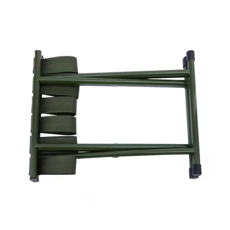 Lacquer Thickened Folding Stool Fishing Stool(Green)