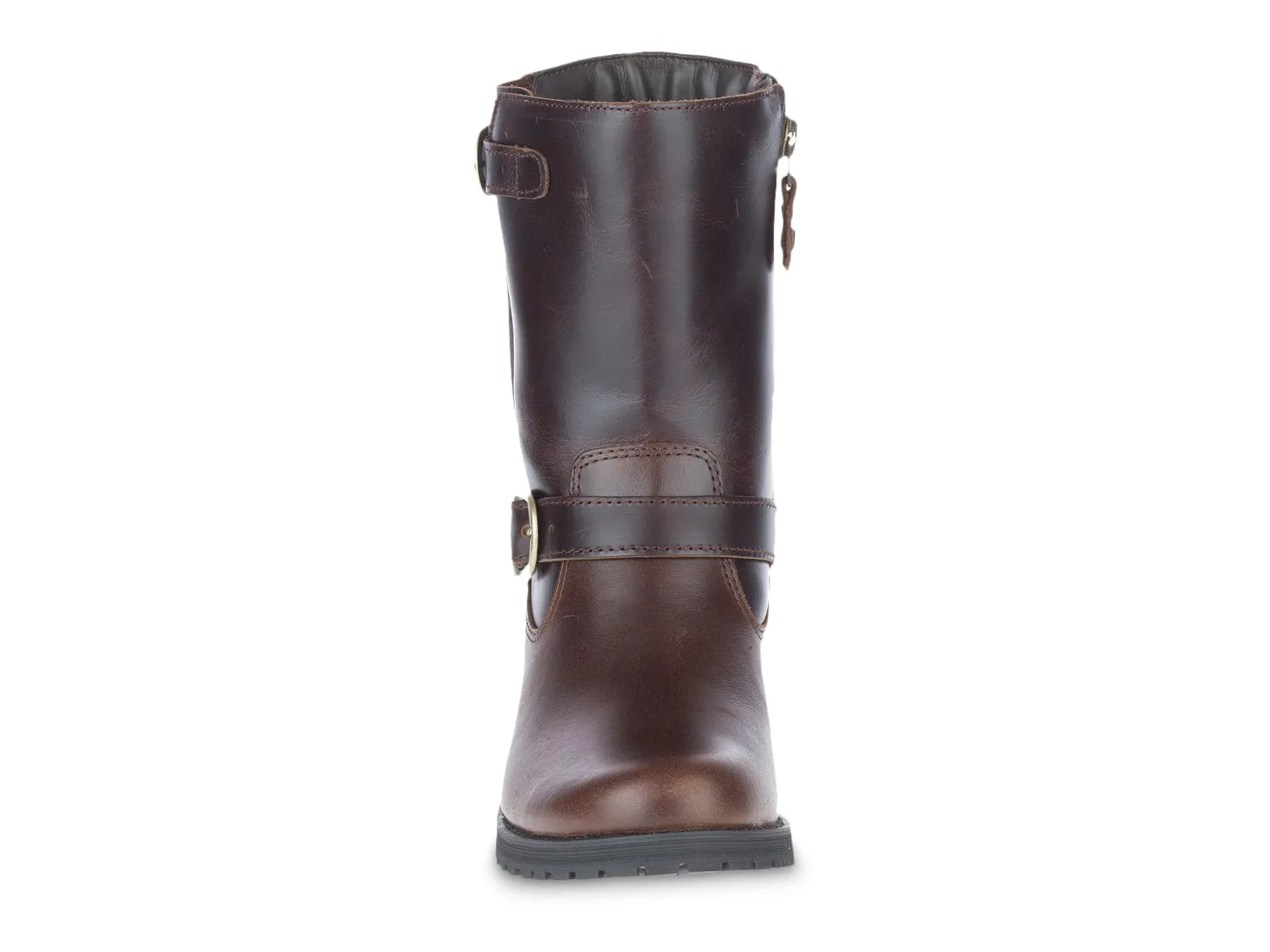 Lalanne Engineer Harley Davidson Riding Boots, Dark Brown