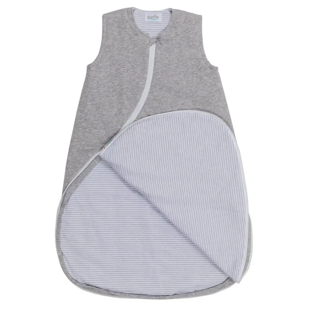 Marl Grey 2.5 Tog Jersey 0-6 Months Sleepsac