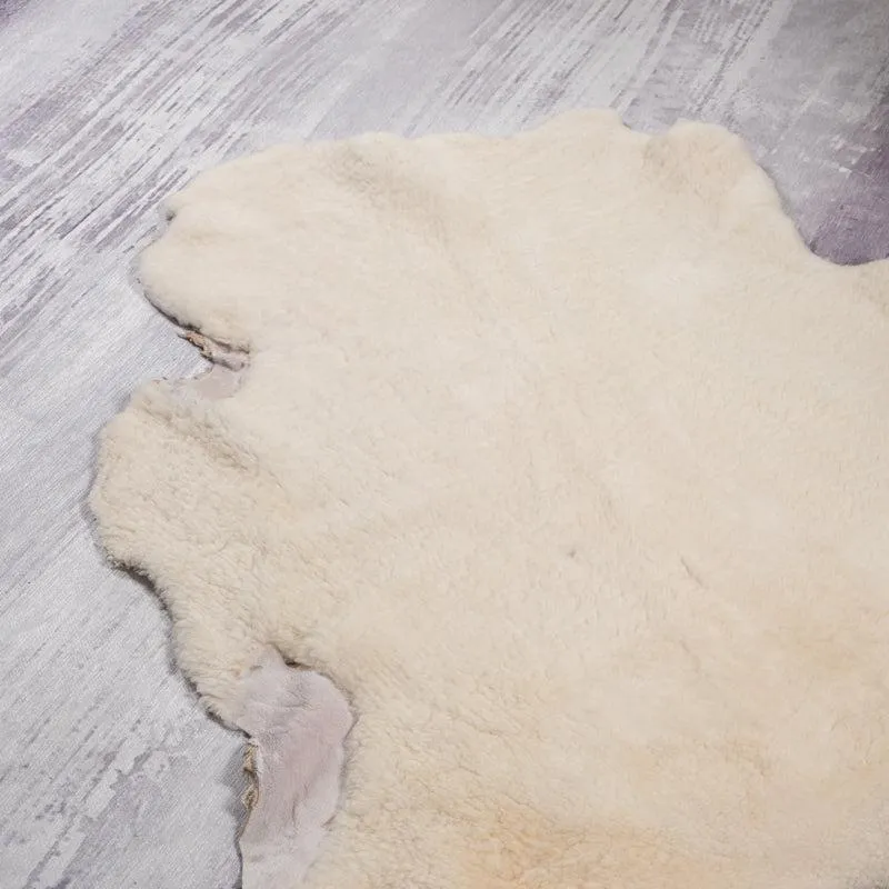 Natural Ivory Sheepskin