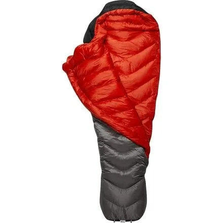 Neutrino Pro 500 sleeping bag: 15F Rab down, Granite color