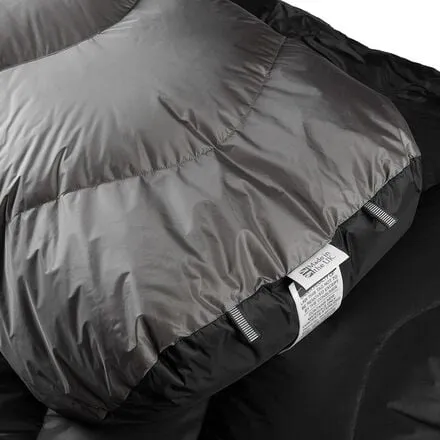 Neutrino Pro 500 sleeping bag: 15F Rab down, Granite color