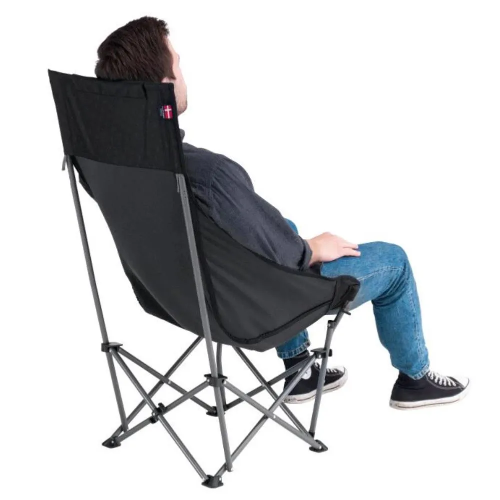 Outwell Emilio Folding Chair (Black)