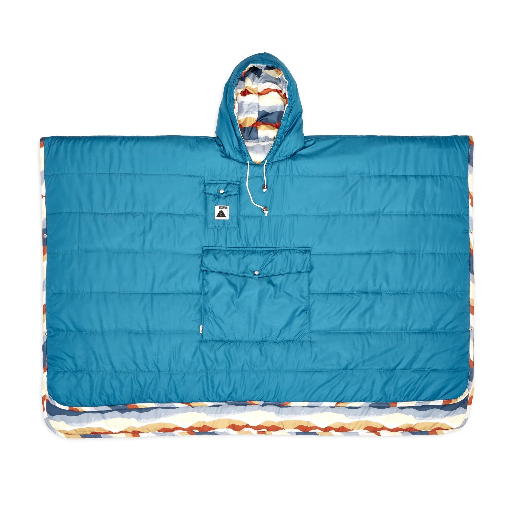 Poler Reversible Poncho Cascade