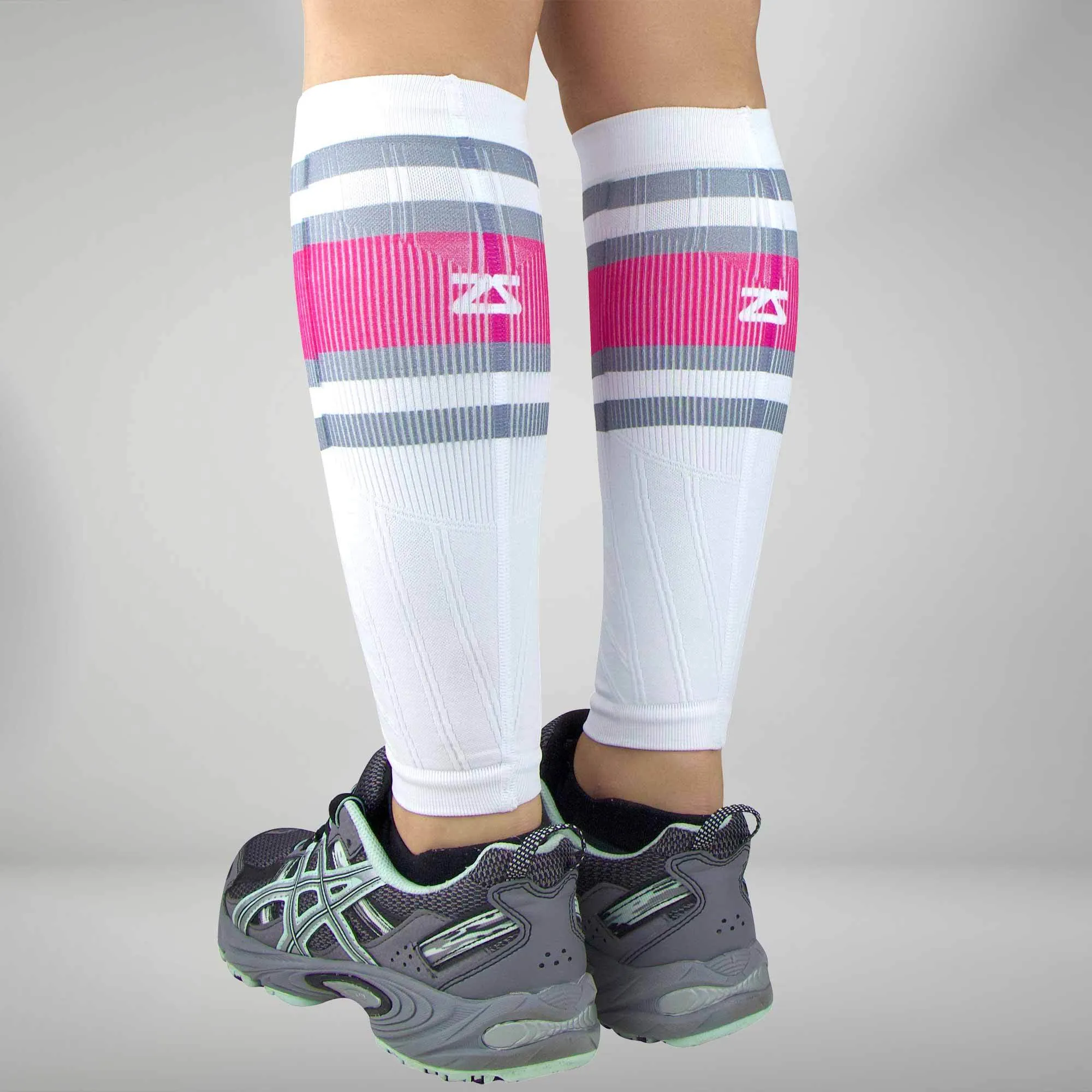 Retro Border Stripes Compression Leg Sleeves