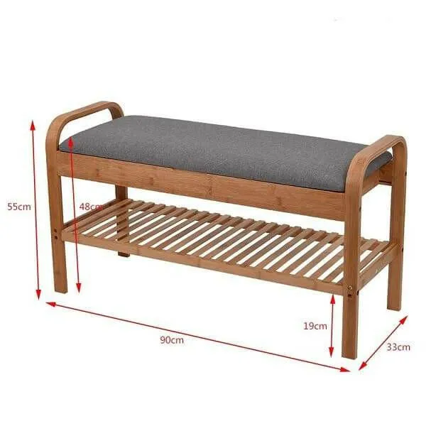 Rilynn - Shoe Rack with Bench