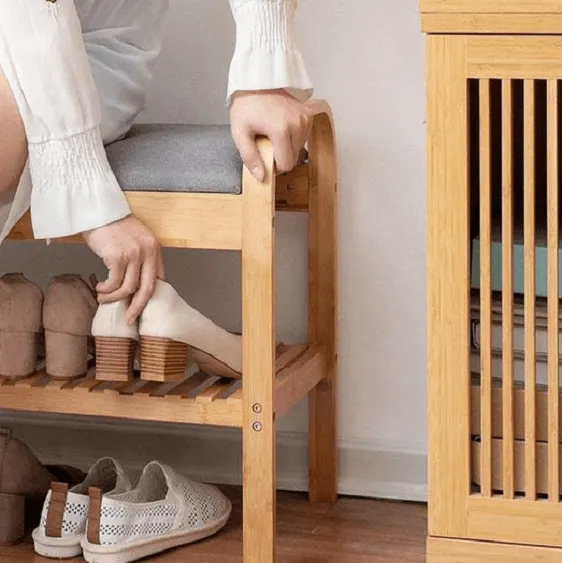 Rilynn - Shoe Rack with Bench