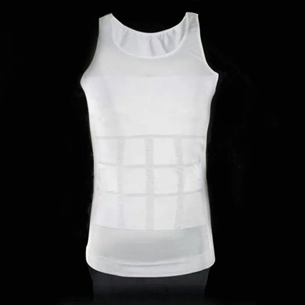 Slimming Tees- Men's Instant Body Shaper (Medium)