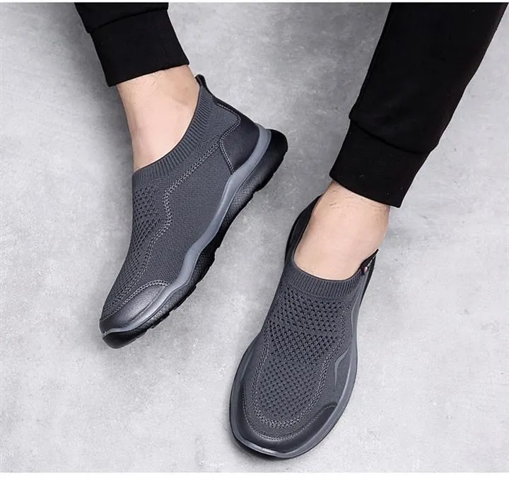 Spring & summer comfortable breathable flying mesh men's shoes fashion versatile casual shoes