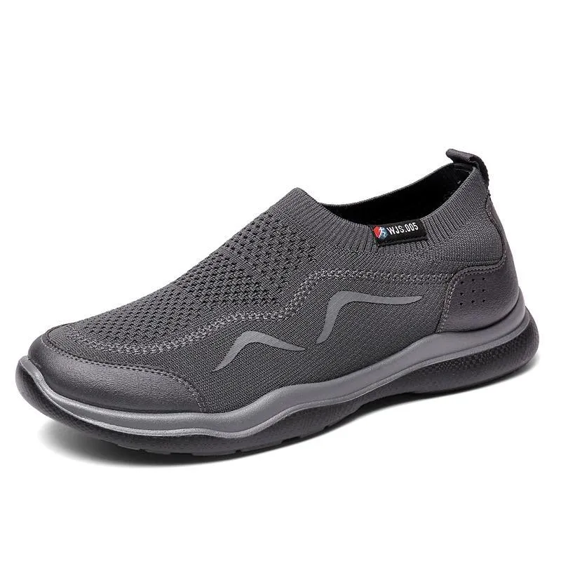 Spring & summer comfortable breathable flying mesh men's shoes fashion versatile casual shoes