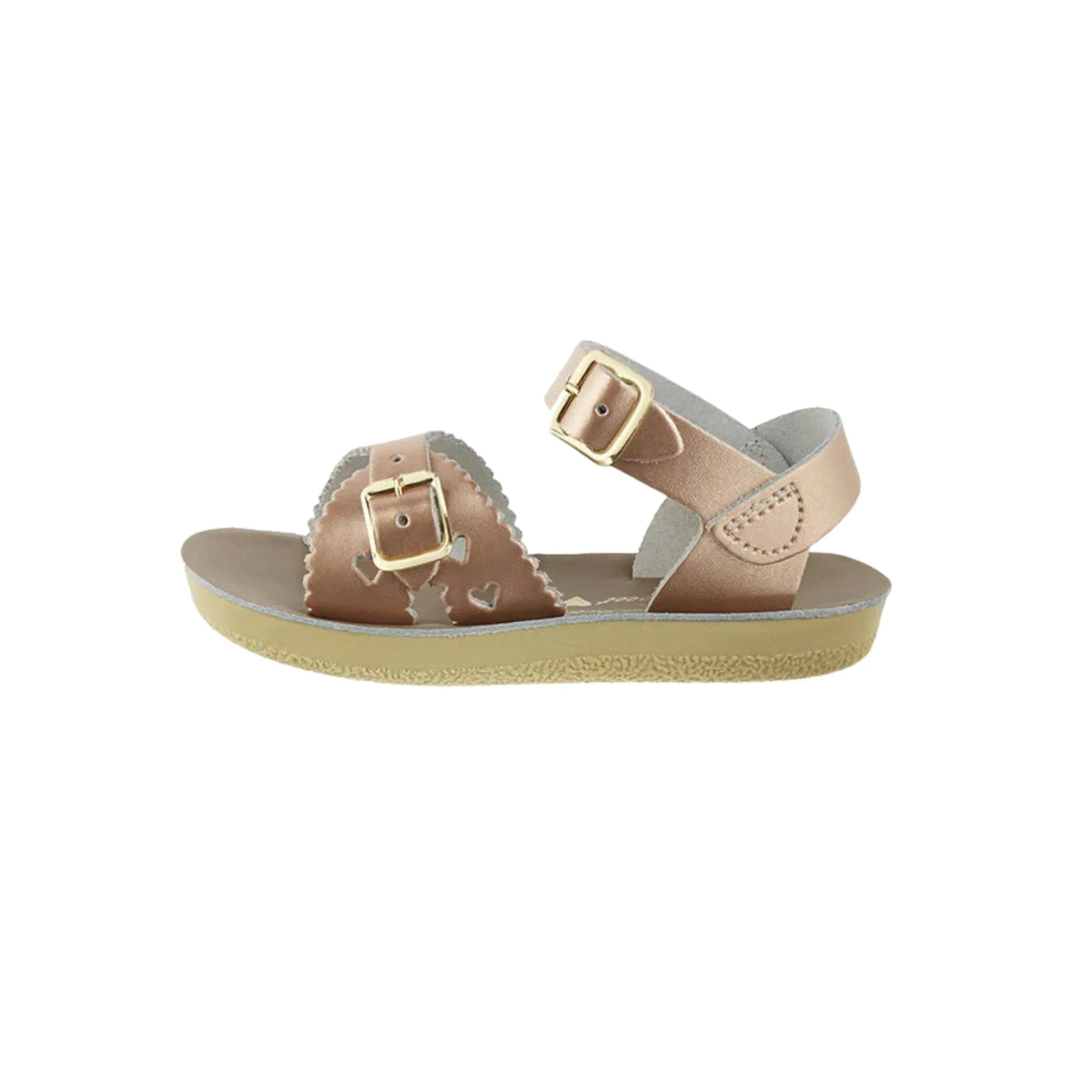 Sweetheart Sandals - Rose Gold