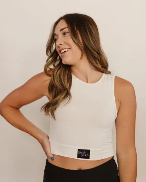 Tank Layering Top in White