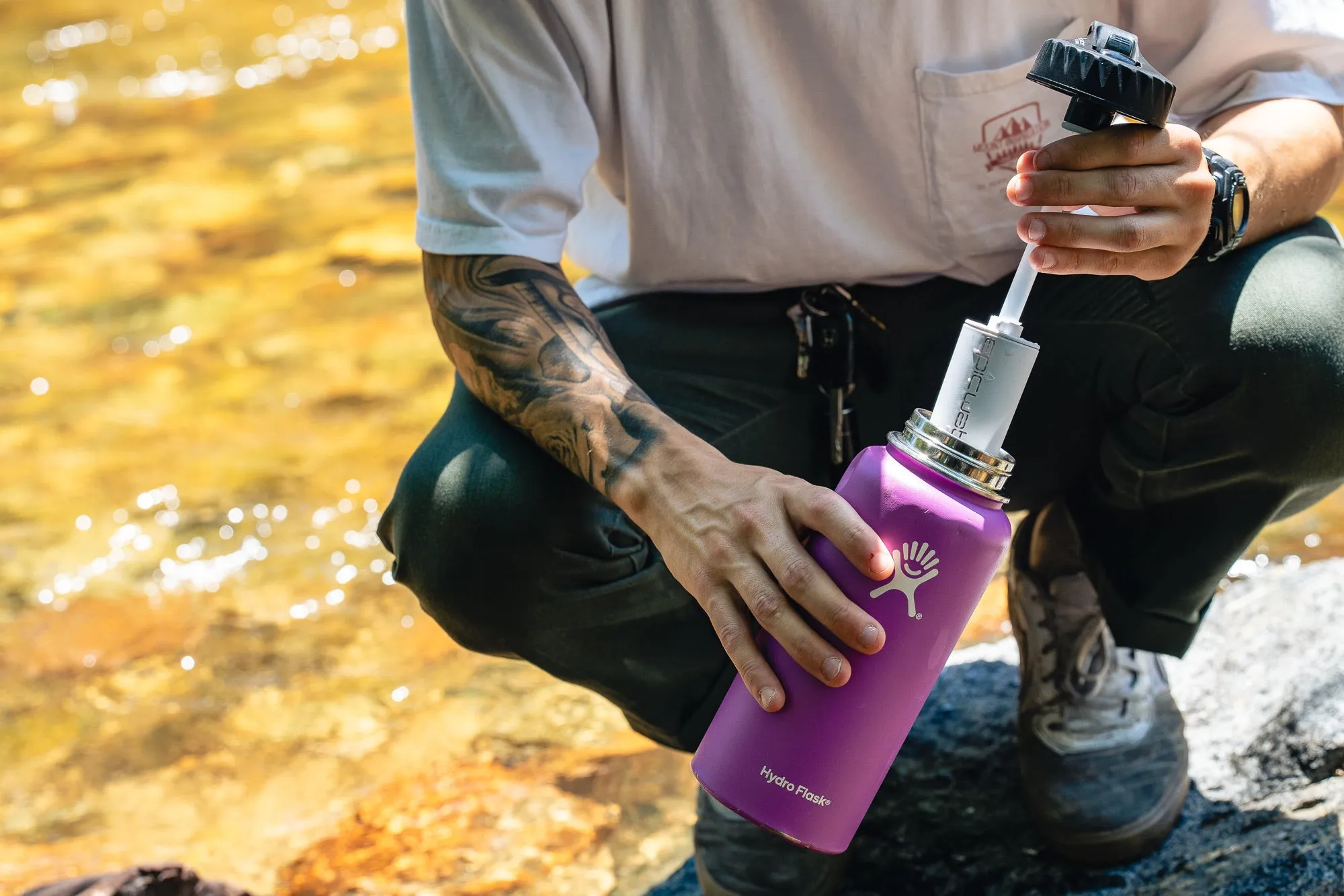 The Answer 2.0 | Compatible With Nalgene 24oz, 32oz & 48oz