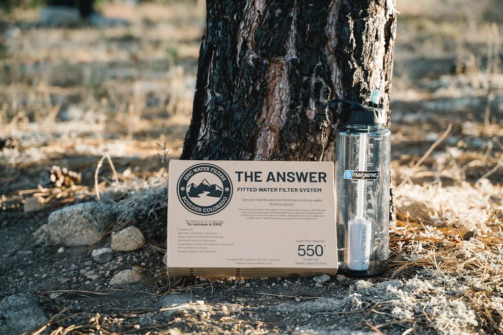 The Answer 2.0 | Compatible With Nalgene 24oz, 32oz & 48oz