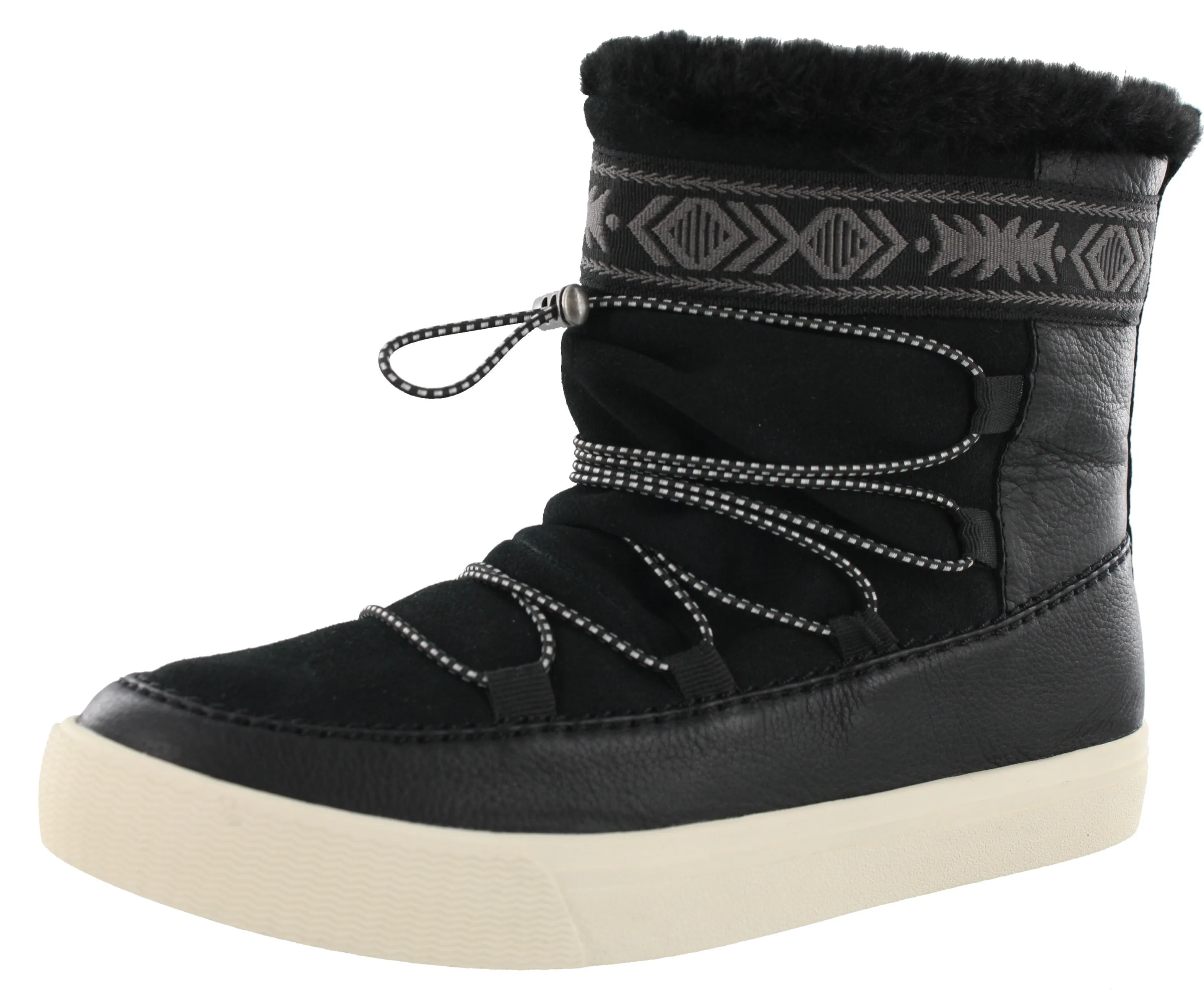 Toms Women Pull on Water-Resistant Ankle Boots Alpine