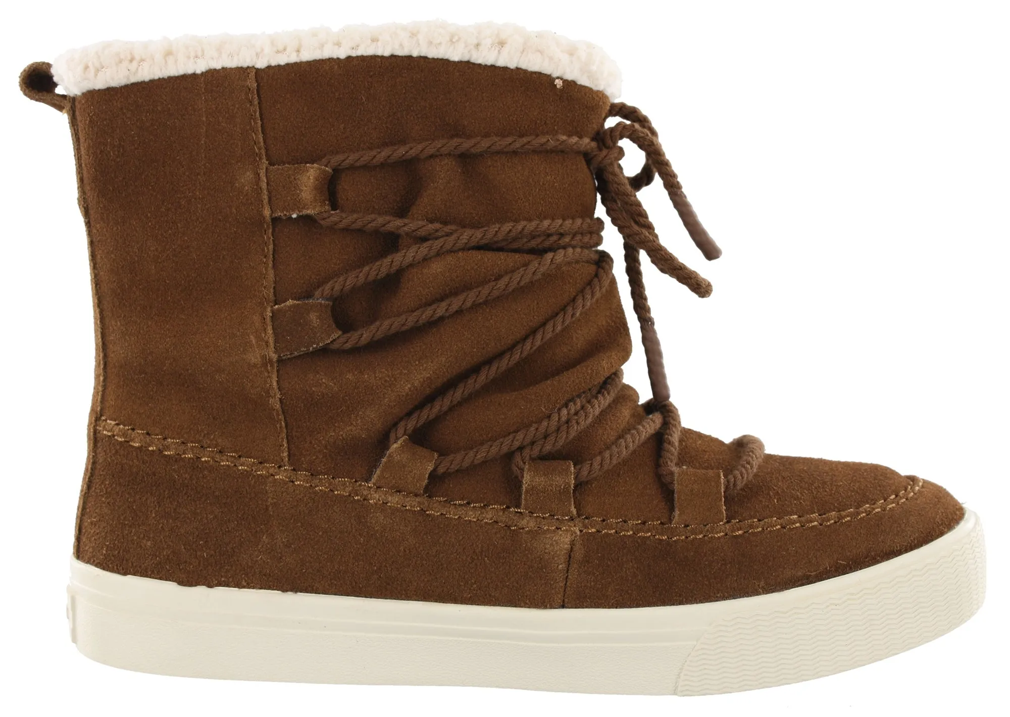 Toms Women Pull on Water-Resistant Ankle Boots Alpine