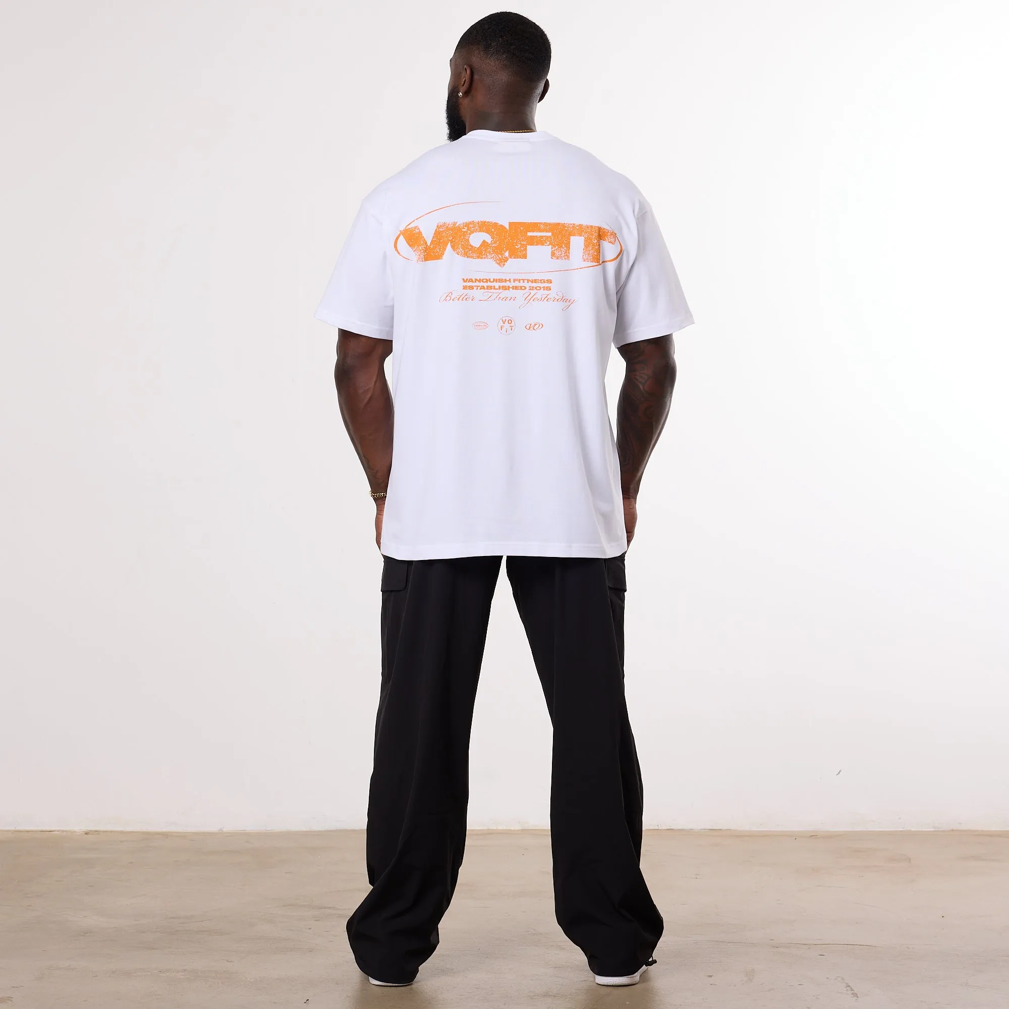 Vanquish TSP VQFIT Revolve Oversized White T Shirt