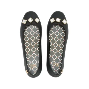 Yoyo Lambafa Flat Ballerinas Black